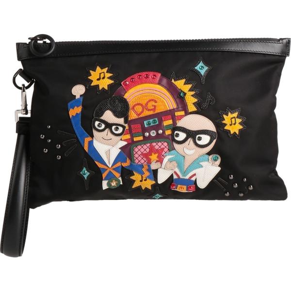 borse a mano Dolce&Gabbana nero tinta unita