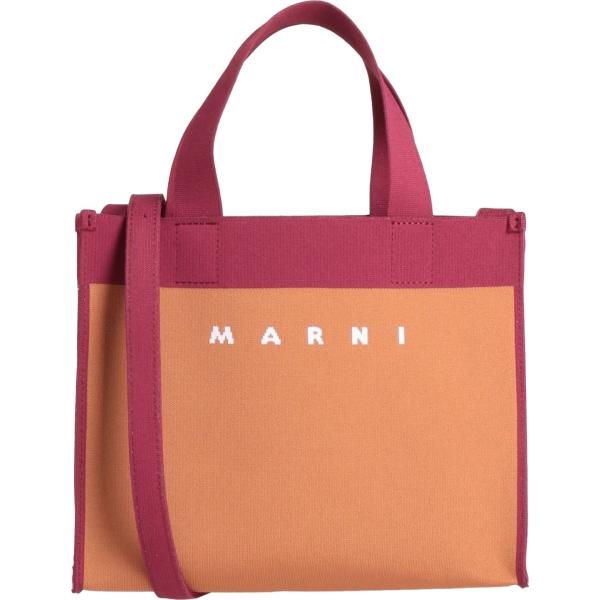 borse a mano Marni arancione