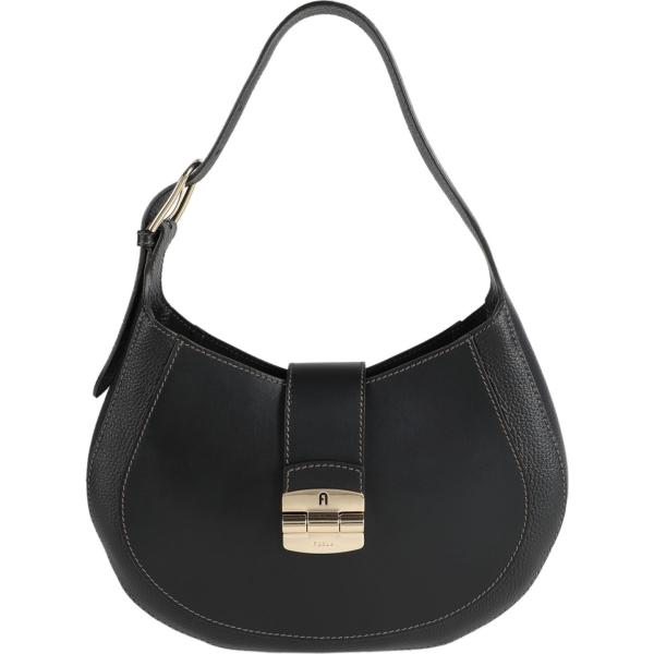 borse a mano Furla nero tinta unita