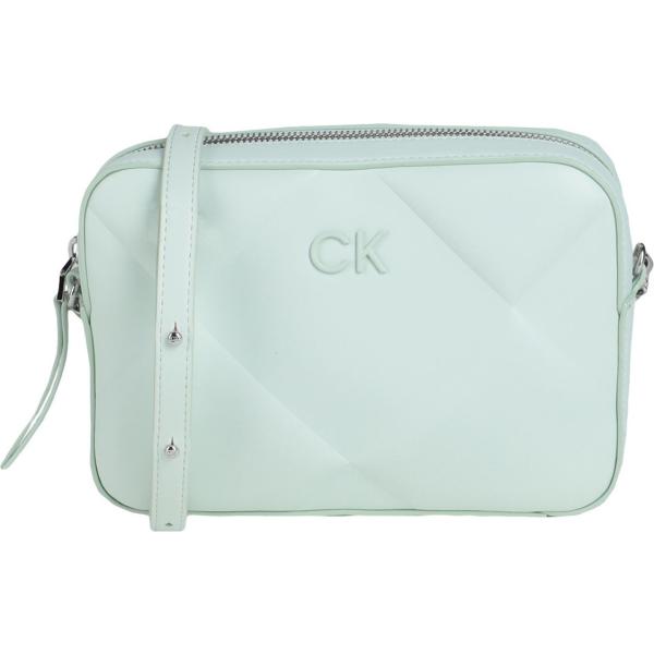 borse a tracolla Calvin Klein grigio tinta unita