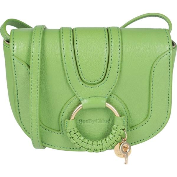 borse a tracolla See By Chloé verde tinta unita