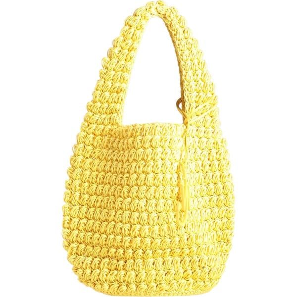 borse a mano Jw Anderson giallo tinta unita