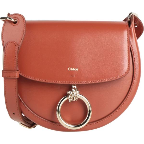 borse a tracolla Chloé marrone tinta unita