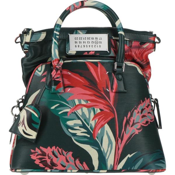 borse a mano Maison Margiela verde a fiori