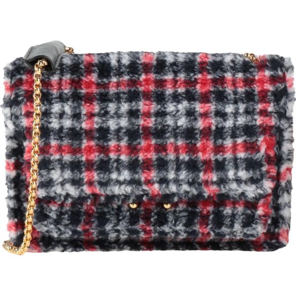 borse a tracolla Marni blu scozzese