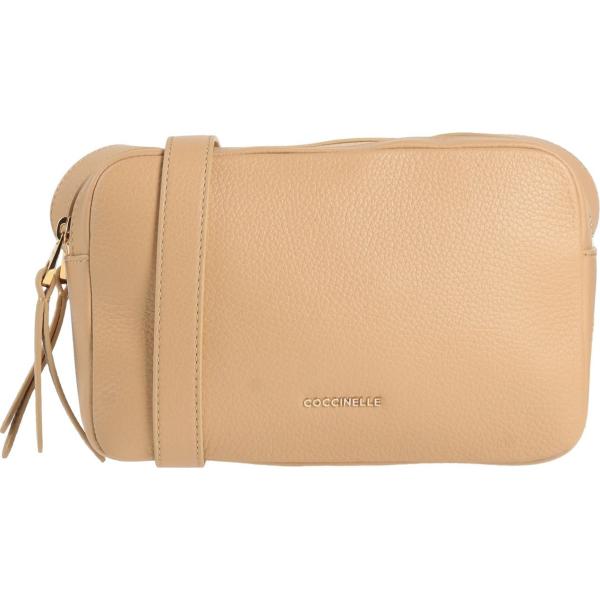 borse a tracolla Coccinelle marrone tinta unita