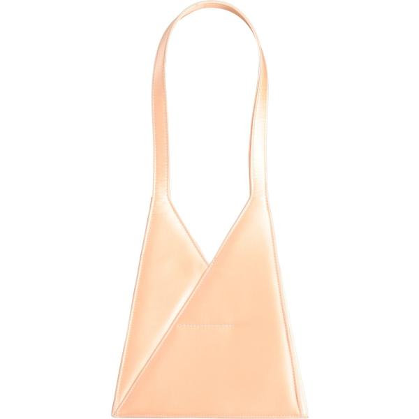 borse a spalla Mm6 Maison Margiela arancione tinta unita