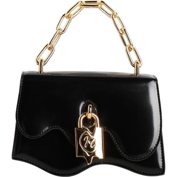 borse a mano Moschino nero tinta unita