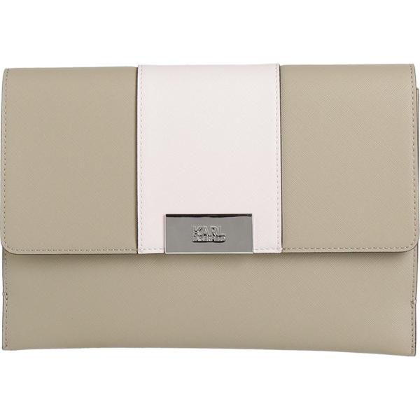 borse a mano Karl Lagerfeld marrone