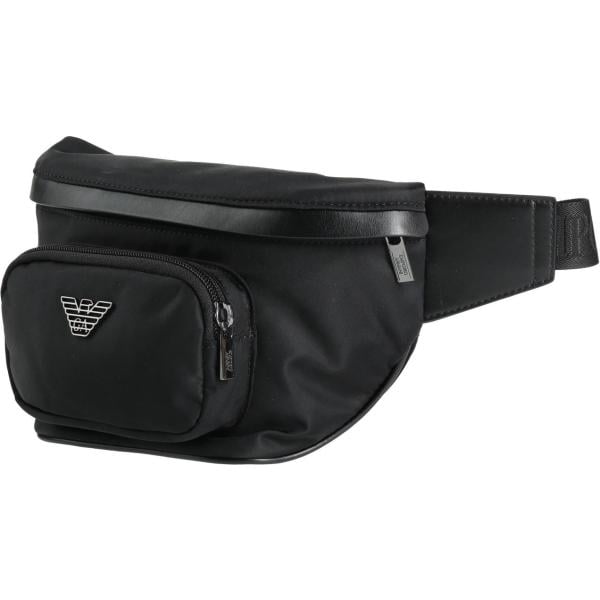 borse sportive Emporio Armani nero tinta unita