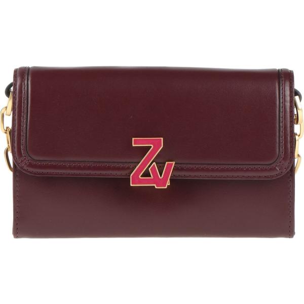borse a spalla Zadig&Voltaire marrone tinta unita