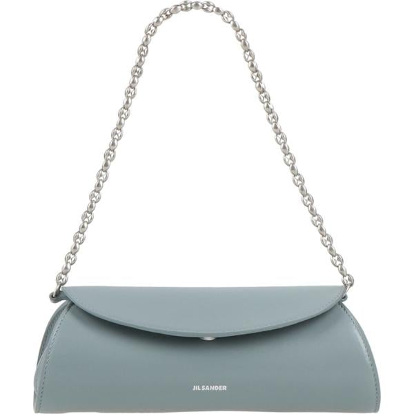 borse a mano Jil Sander blu tinta unita
