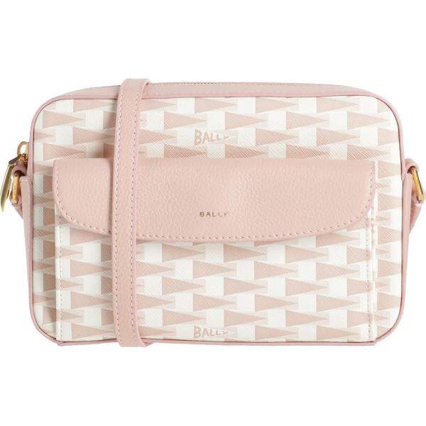 borse a tracolla Bally marrone geometrica