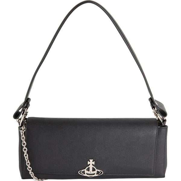 borse a mano Vivienne Westwood nero tinta unita
