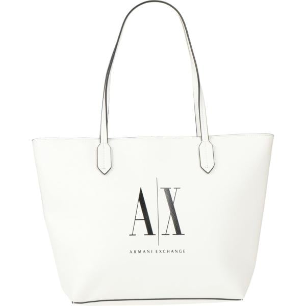 borse a spalla Armani Exchange bianco