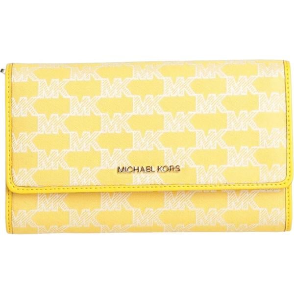 Pochette da donna in giallo chiaro Michael Michael Kors