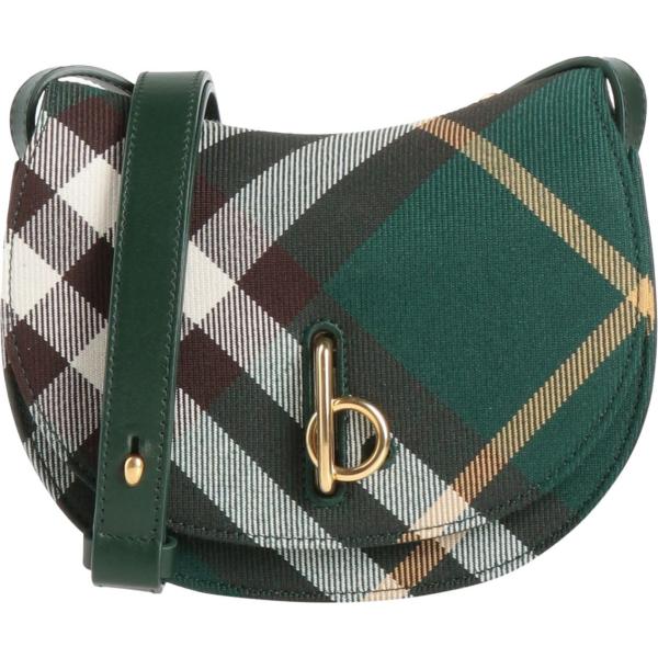 borse a tracolla Burberry Prorsum verde con stampe
