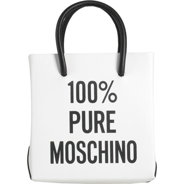 borse a mano Moschino bianco