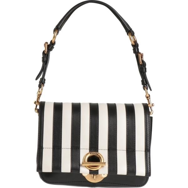 borse a mano Moschino multicolore a righe