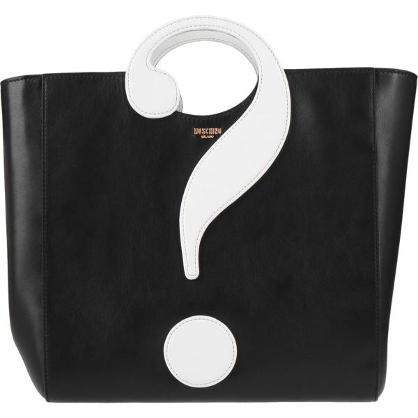 borse a mano Moschino nero