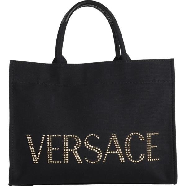 borse a mano Versace nero
