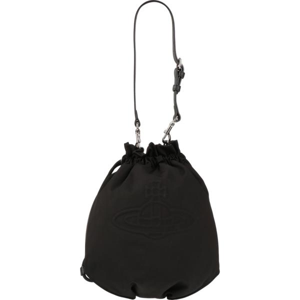 borse a secchiello Vivienne Westwood nero tinta unita