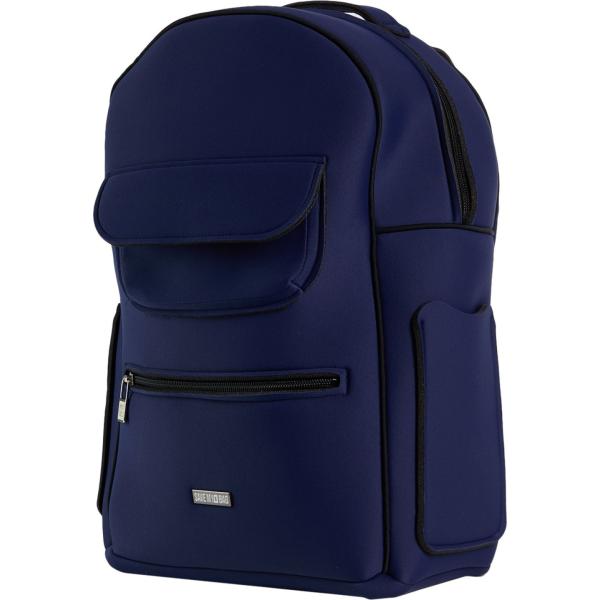 zaini Save My Bag blu tinta unita
