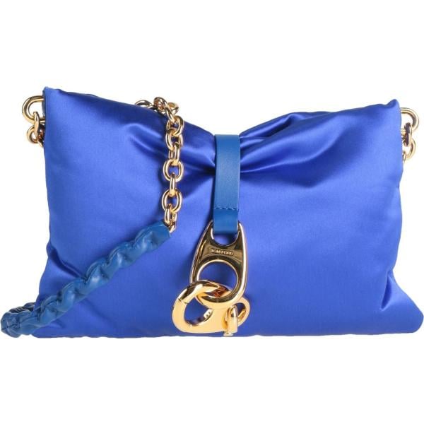 borse a tracolla Tom Ford blu tinta unita