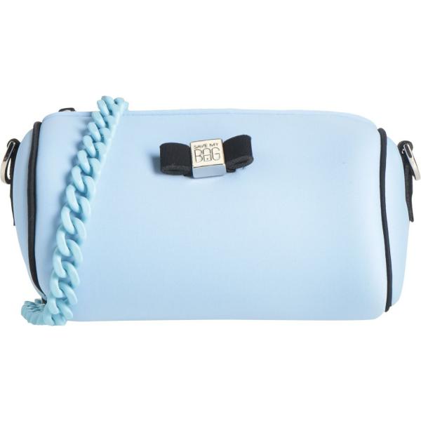 borse a tracolla Save My Bag blu tinta unita