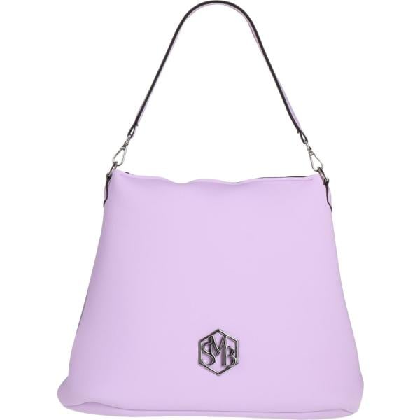 borse a spalla Save My Bag viola