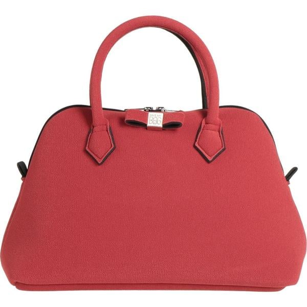 borse a mano Save My Bag rosso tinta unita