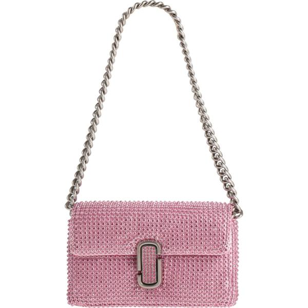 borse a mano Marc Jacobs rosa tinta unita
