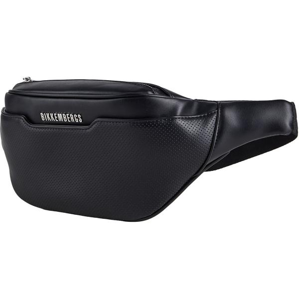 borse sportive Bikkembergs nero tinta unita