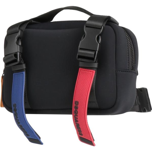 borse sportive Dsquared2 nero tinta unita