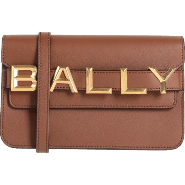 borse a tracolla Bally marrone tinta unita