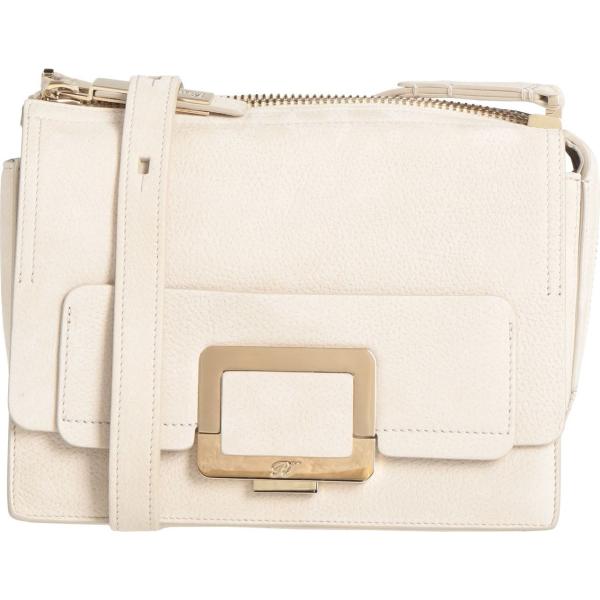 borse a tracolla Roger Vivier bianco tinta unita