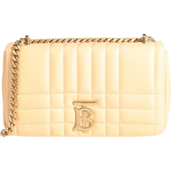 borse a tracolla Burberry marrone tinta unita