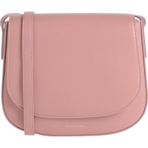 borse a tracolla Mansur Gavriel rosa tinta unita