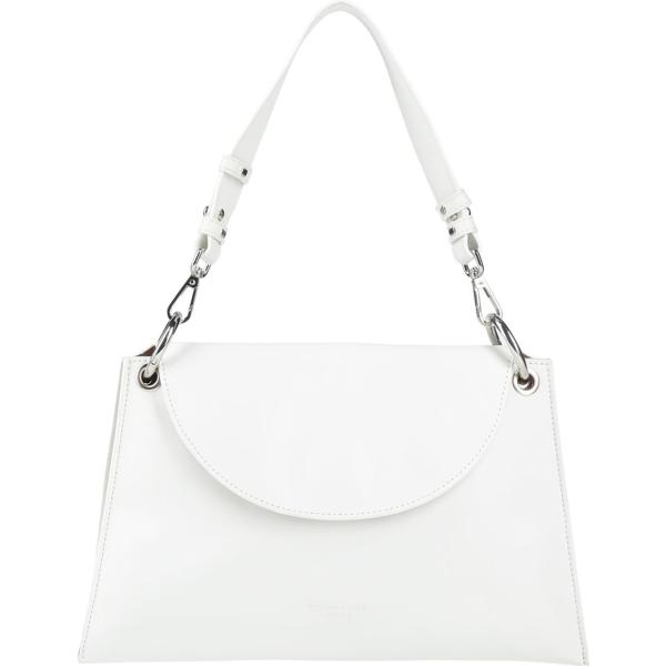 borse a mano My-Best Bag bianco tinta unita