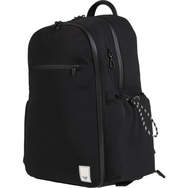 borse sportive Emporio Armani nero tinta unita