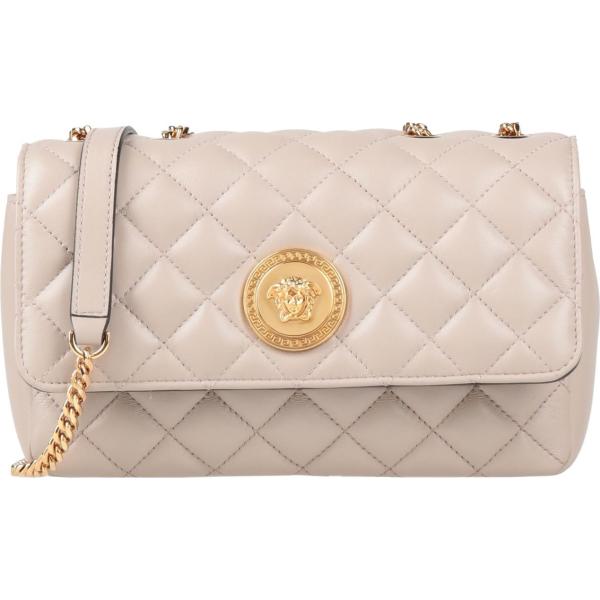 borse a tracolla Versace grigio tinta unita