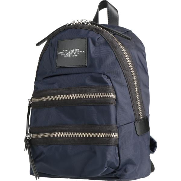 Zaino da donna in blu scuro con zip in nylon Marc Jacobs Marc Jacobs