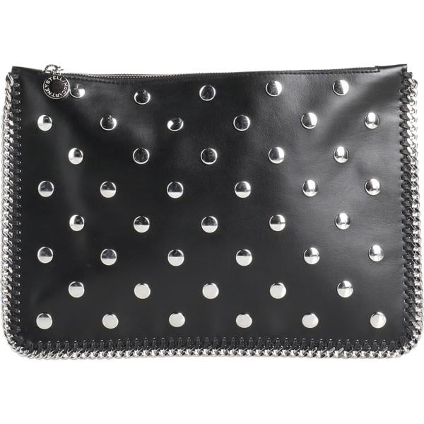 Pochette da donna in nero pece STELLA McCARTNEY STELLA McCARTNEY