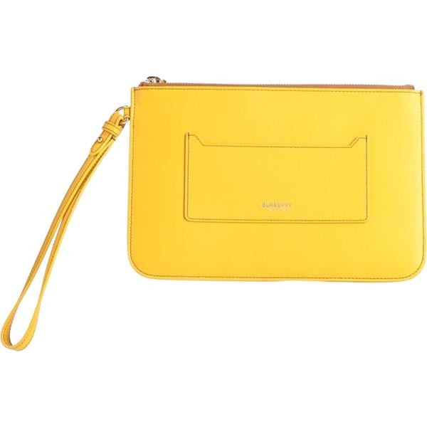 Pochette da donna in giallo scuro Burberry Burberry
