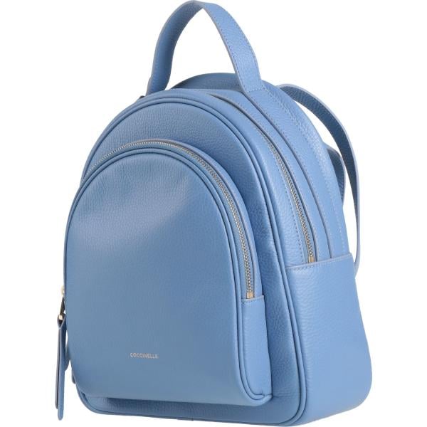 Zaino da donna in azzurro con zip Coccinelle Coccinelle
