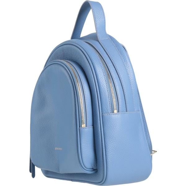 Zaino da donna in azzurro con zip Coccinelle Coccinelle