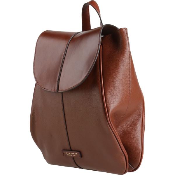 Zaino da donna in marrone scuro con zip The Bridge The Bridge