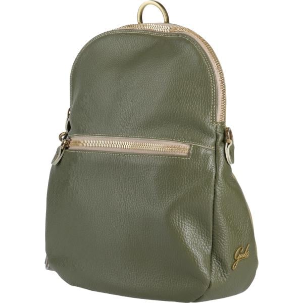 Zaino da donna in verde oliva con zip Gabs