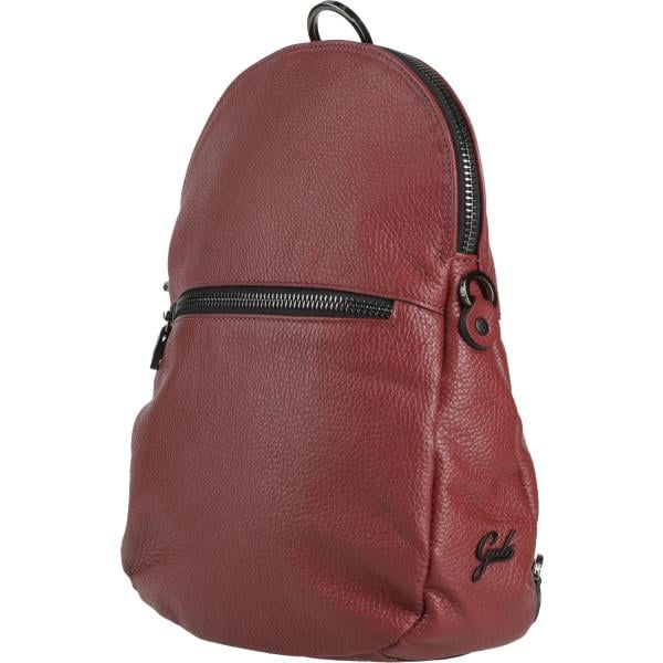 Zaino da donna in marrone scuro con zip Gabs