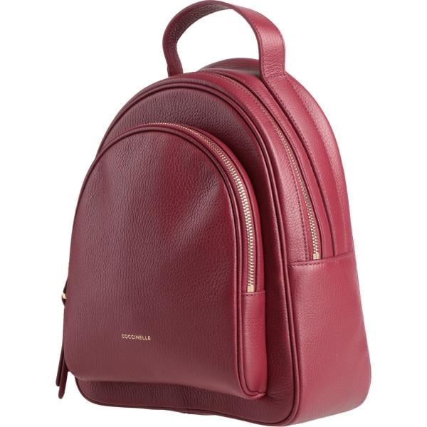 Zaino da donna in marrone scuro con zip Coccinelle Coccinelle